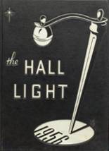 Hall High & Vocational School 1956 yearbook cover photo