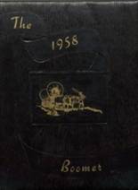 Woodward High School 1958 yearbook cover photo