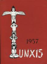 Windsor High School 1957 yearbook cover photo