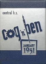 1951 Central High School Yearbook from Newark, New Jersey cover image