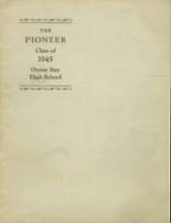 Oyster Bay High School 1945 yearbook cover photo