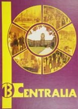 Bay City Central High School 1973 yearbook cover photo