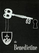 Benedictine High School 1963 yearbook cover photo