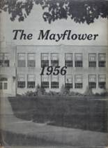 Plymouth High School 1956 yearbook cover photo
