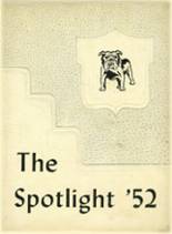 Howe High School 1952 yearbook cover photo