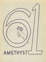 1961 Deering High School Yearbook from Portland, Maine cover image