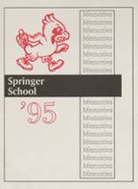 Springer High School 1995 yearbook cover photo