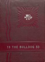 Millsap High School 1950 yearbook cover photo
