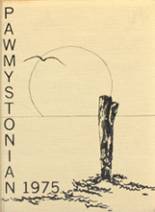 Stonington High School 1975 yearbook cover photo