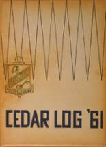 Cedar Cliff High School 1961 yearbook cover photo