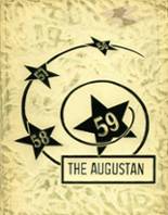 Augusta High School 1959 yearbook cover photo