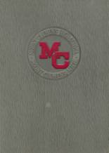 Mt. Clemens High School 1952 yearbook cover photo