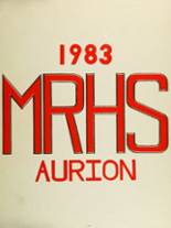 1983 Manchester Regional High School Yearbook from Haledon, New Jersey cover image