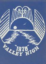 Valley High School 1976 yearbook cover photo