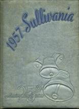 Sullivan High School 1957 yearbook cover photo