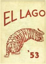 Elsinore Union High School 1953 yearbook cover photo