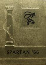 Sparta High School 1966 yearbook cover photo
