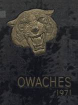 Ontario High School 1971 yearbook cover photo