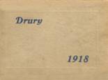 Drury High School 1918 yearbook cover photo