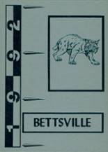 Bettsville High School 1992 yearbook cover photo