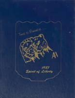 1987 Liberty High School Yearbook from Sykesville, Maryland cover image