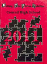 Conrad High School 2011 yearbook cover photo