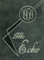 1959 East Canton High School Yearbook from East canton, Ohio cover image