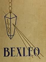 Bexley High School 1965 yearbook cover photo