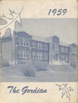 Cerro Gordo High School 1959 yearbook cover photo