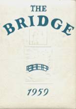 Bridgewater High School 1959 yearbook cover photo