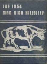 Man High School 1954 yearbook cover photo