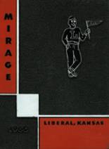 Liberal High School 1960 yearbook cover photo