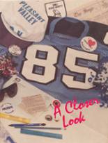 Pleasant Valley High School 1985 yearbook cover photo