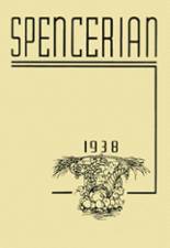 Spencer High School 1938 yearbook cover photo
