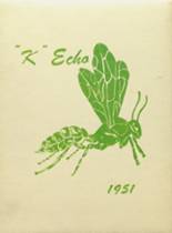 1951 Kenney Community High School Yearbook from Clinton, Illinois cover image