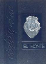 El Monte High School 1989 yearbook cover photo