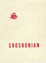 Shoshone High School 1969 yearbook cover photo