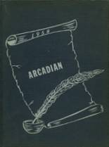 Arcadia High School 1958 yearbook cover photo