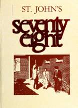 1978 St. John's High School Yearbook from Shrewsbury, Massachusetts cover image