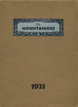 Mountain Iron High School 1933 yearbook cover photo