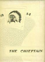 Kiowa High School 1954 yearbook cover photo