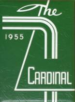 North Clay High School 1955 yearbook cover photo