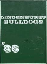 Lindenhurst High School 1986 yearbook cover photo