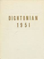 Dighton High School 1951 yearbook cover photo