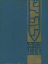 Maine West High School 1963 yearbook cover photo