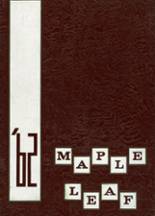 Maple Heights High School 1962 yearbook cover photo