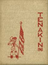 Tenafly High School 1943 yearbook cover photo