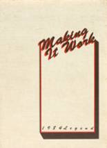 Monacan High School 1984 yearbook cover photo