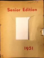 Benjamin Bosse High School 1951 yearbook cover photo
