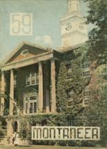 Mt. Pleasant High School 1959 yearbook cover photo